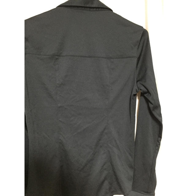 MICHEL KLEIN(ミッシェルクラン)の38M  ミッシェルクラン🔴濃紺シャツ伸縮素材ミッシェルクラン レディースのトップス(シャツ/ブラウス(長袖/七分))の商品写真