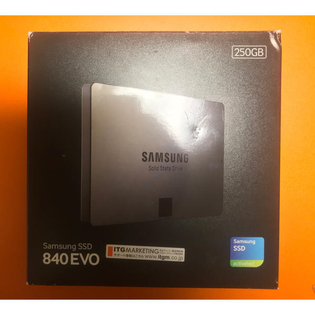 SAMSUNG(サムスン)の840EVO 250GB SSD SATA MZ-7TE250B/IT スマホ/家電/カメラのPC/タブレット(PCパーツ)の商品写真