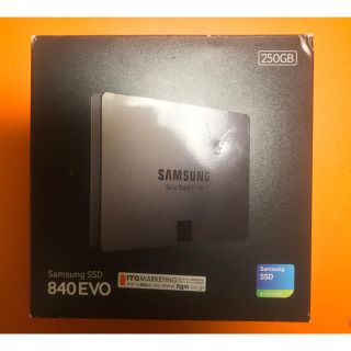 サムスン(SAMSUNG)の840EVO 250GB SSD SATA MZ-7TE250B/IT(PCパーツ)