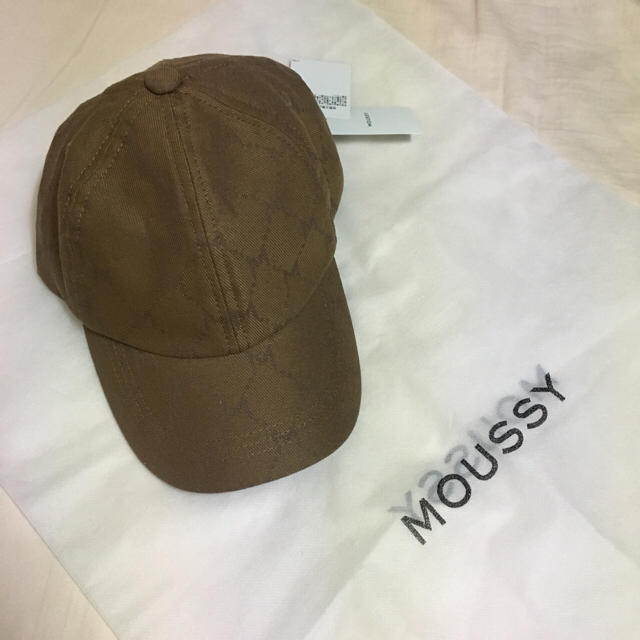 moussy(マウジー)のMOUSSY 今期最新作 モノグラムロゴキャップ レディースの帽子(キャップ)の商品写真