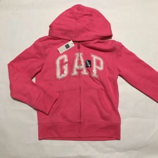 ギャップ(GAP)の新品 タグ付き gap パーカー サイズ 130 & 150 ピンク(ジャケット/上着)