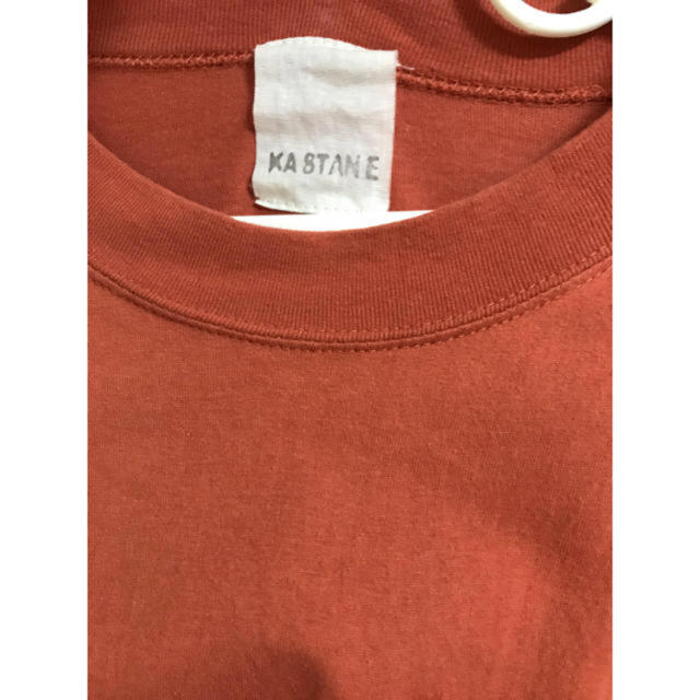 Kastane(カスタネ)のkastane ポケットTシャツ レディースのトップス(Tシャツ(長袖/七分))の商品写真