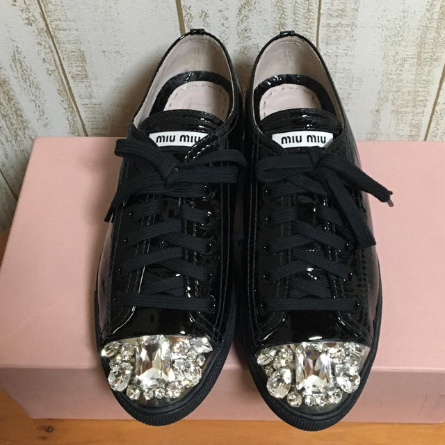 miumiu MIUMIU ビジュースニーカー