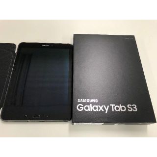 サムスン(SAMSUNG)の（中古美品）Galaxy Tab S3 LTE版　シルバー(タブレット)