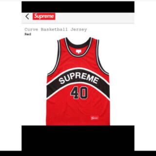 シュプリーム(Supreme)のSupreme Curve Basketball Jersey 17ss M(タンクトップ)