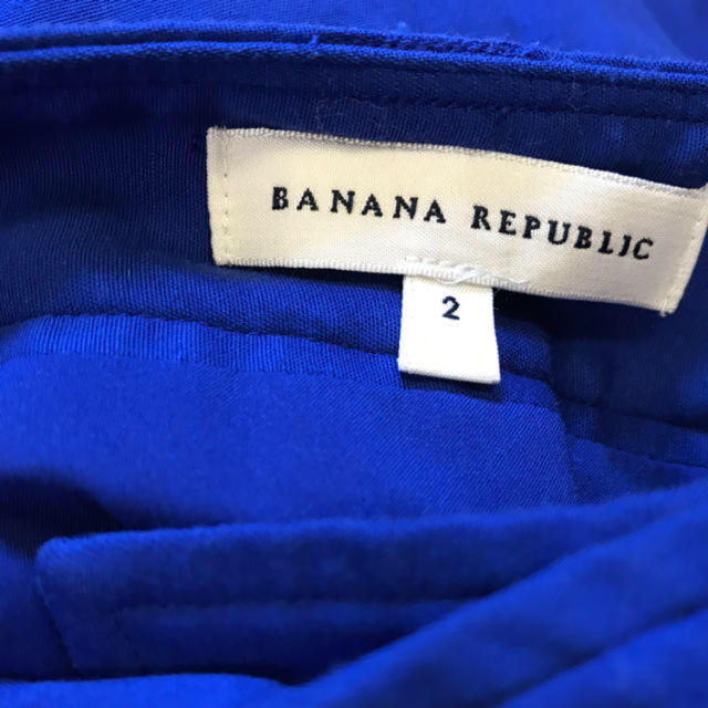 Banana Republic(バナナリパブリック)のバナナリパブリック ロイヤルブルースカート レディースのスカート(ひざ丈スカート)の商品写真