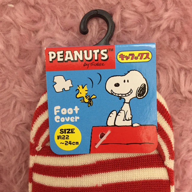 SNOOPY(スヌーピー)のスヌーピー フットカバー 靴下 レディースのレッグウェア(ソックス)の商品写真