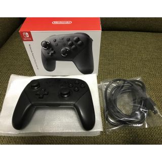 Nintendo Switch - 中古 美品 ニンテンドースウィッチ プロコン pro ... 極上美品 Switch Proコントローラー 任天堂純正 プロコン