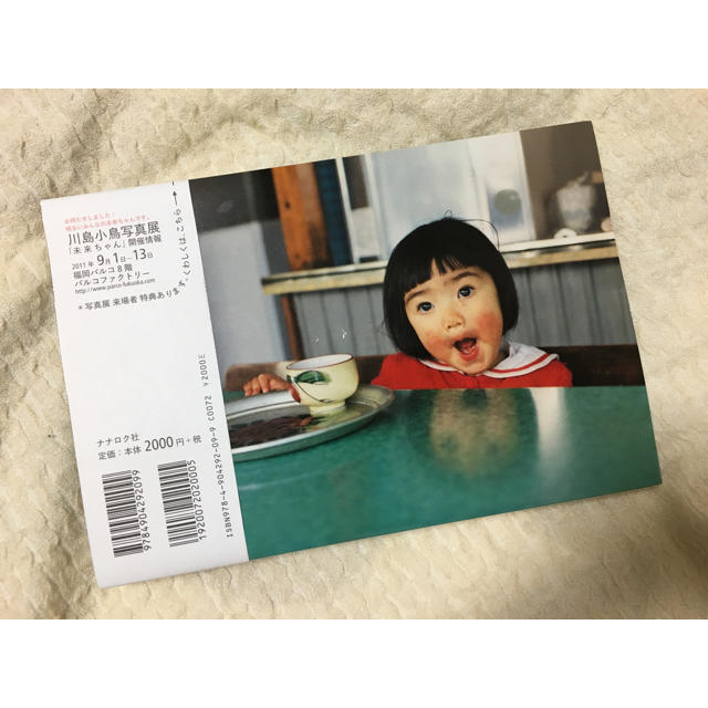 川島小鳥写真集 「未来ちゃん」 エンタメ/ホビーの本(アート/エンタメ)の商品写真