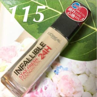 ロレアルパリ(L'Oreal Paris)の【新品】ロレアルパリ ファンデーション 115 リキッドファンデーション(ファンデーション)