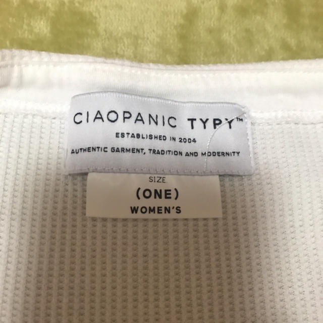 CIAOPANIC TYPY(チャオパニックティピー)のチャオパニックTYPY ワッフルT レディースのトップス(Tシャツ(半袖/袖なし))の商品写真