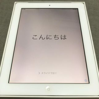 アイパッド(iPad)の美品 iPad 2 64GB Wi-Fi + 3Gモデル MC984J/A (タブレット)