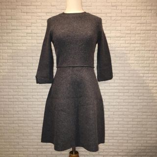 ザラ(ZARA)のZARA ニットワンピース(ミニワンピース)