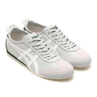 オニツカタイガー(Onitsuka Tiger)の【美品】オニツカタイガー メキシコ66 ライトグレー(スニーカー)