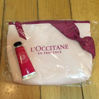 ロクシタン(L'OCCITANE)のロクシタン ポーチ&ハンドクリーム(ポーチ)