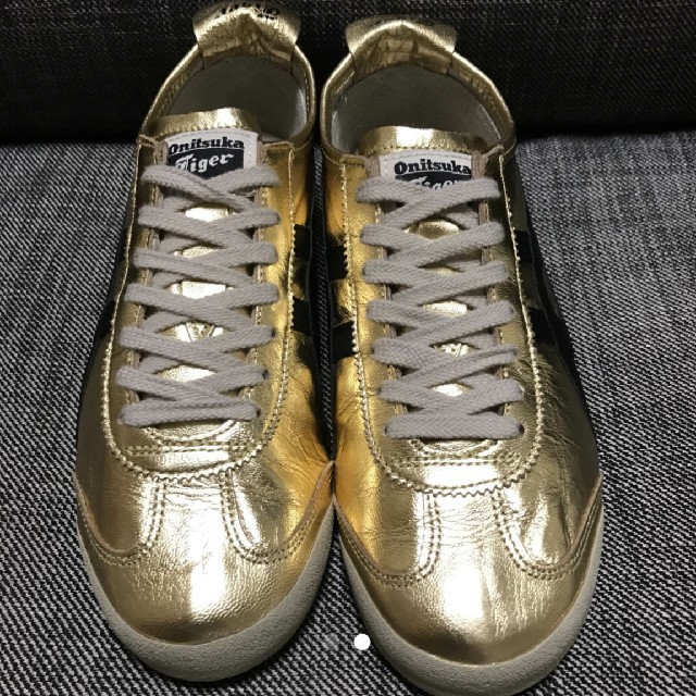 Onitsuka Tiger(オニツカタイガー)のOnitsuka Tiger MEXICO 66 23.0cm gold レディースの靴/シューズ(スニーカー)の商品写真