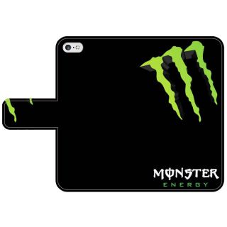 スマホケース 手帳型 送料無料 全機種対応 MONSTER モンスターエナジー(モバイルケース/カバー)