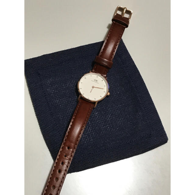 Daniel Wellington(ダニエルウェリントン)の★ダニエル ウェリントン★腕時計 ゴールド×ブラウン 26mm レディースのファッション小物(腕時計)の商品写真