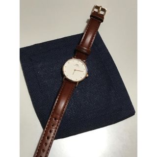 ダニエルウェリントン(Daniel Wellington)の★ダニエル ウェリントン★腕時計 ゴールド×ブラウン 26mm(腕時計)