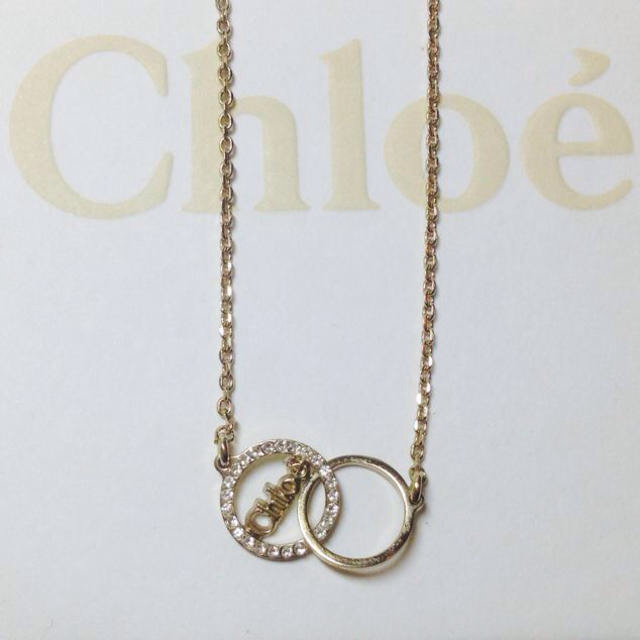 Chloe(クロエ)のChloe ロゴネックレス レディースのアクセサリー(ネックレス)の商品写真