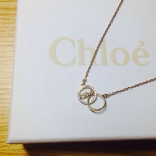 クロエ(Chloe)のChloe ロゴネックレス(ネックレス)