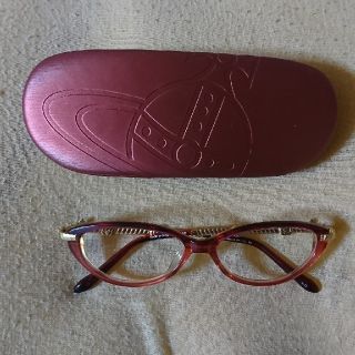 ヴィヴィアンウエストウッド(Vivienne Westwood)のヴィヴィアンウエストウッド メガネ 眼鏡 レッド(赤) ゴールド(サングラス/メガネ)