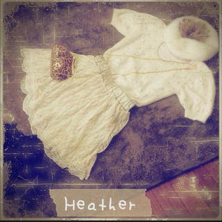 ヘザー(heather)のHeather チュールスカート୨୧♡ॢ(ミニスカート)