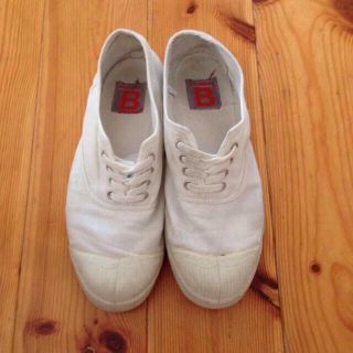 ベンシモン(BENSIMON)のベンシモン白38.24㌢♪(スニーカー)