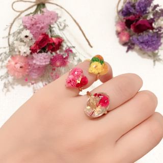 かすみ草 リング handmade🌷(リング)