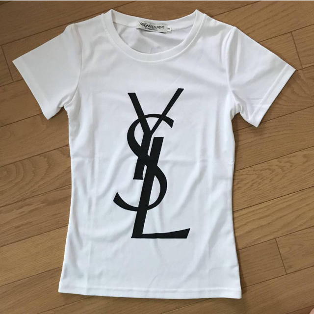 Saint Laurent - イヴサンローラン Tシャツ トップス ロゴ yslの通販 by com's shop｜サンローランならラクマ