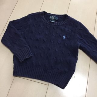 ラルフローレン(Ralph Lauren)のキッズ！ラルフローレン コットンセーター 2T 80cm (トレーナー)