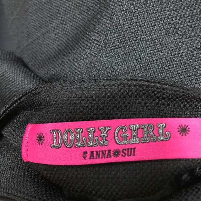 DOLLY GIRL BY ANNA SUI(ドーリーガールバイアナスイ)のドーリーガールバイアナスイ 黒美品スカート レディースのスカート(ひざ丈スカート)の商品写真