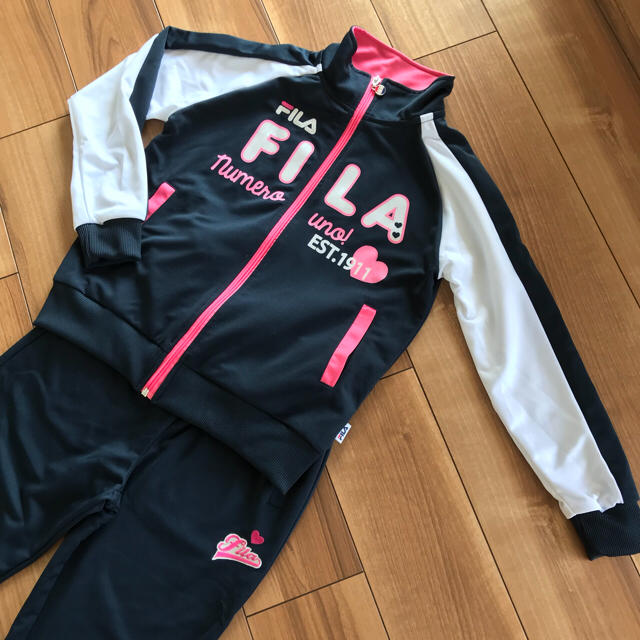 FILA(フィラ)のFILA ジャージ上下セット  キッズ/ベビー/マタニティのキッズ服女の子用(90cm~)(その他)の商品写真