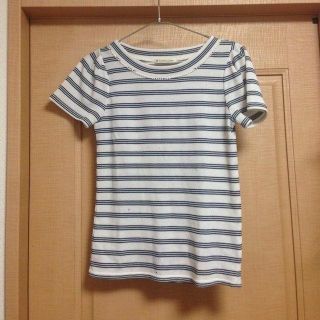 マジェスティックレゴン(MAJESTIC LEGON)のボーダー トップス(Tシャツ(半袖/袖なし))