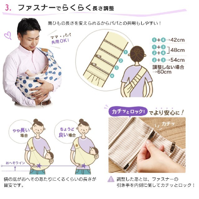 新品☆Bettaスリング キッズ/ベビー/マタニティの外出/移動用品(スリング)の商品写真