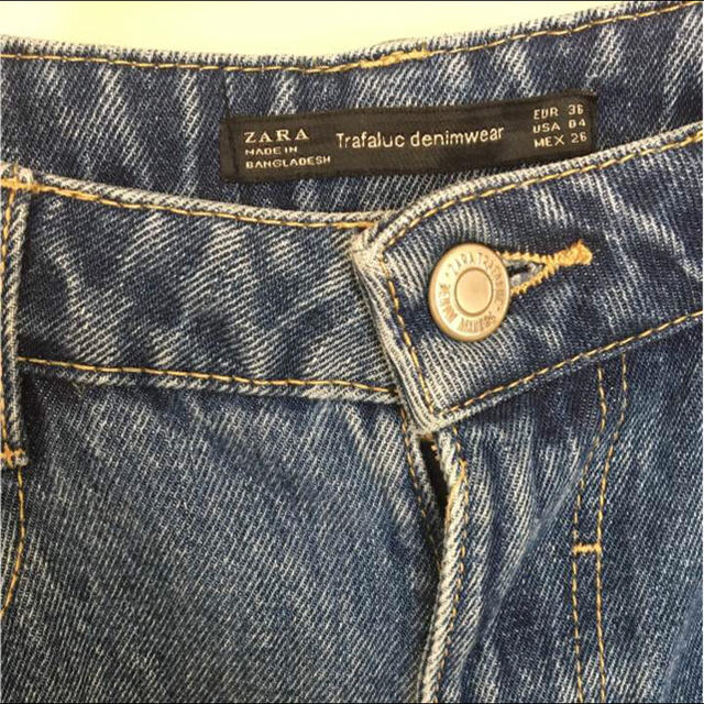 ZARA(ザラ)のzara  マムフィットジーンズ36 レディースのパンツ(デニム/ジーンズ)の商品写真