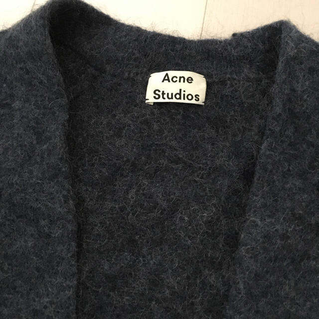 ACNE(アクネ)のアクネストゥディオス☆ロングカーディガン美品 レディースのトップス(カーディガン)の商品写真