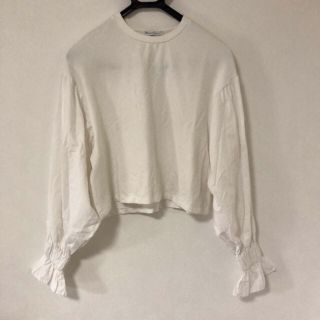 ザラ(ZARA)のZARA パフスリーブカットソー(シャツ/ブラウス(長袖/七分))