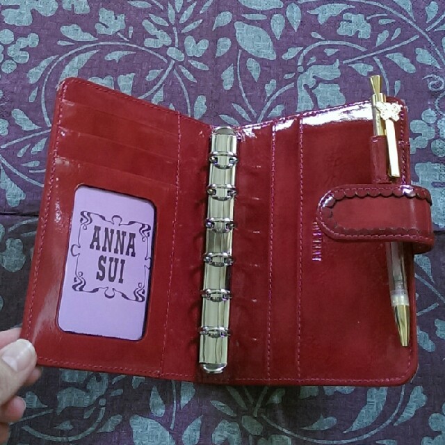 直営店に限定 ANNA SUI アナスイ システム手帳 lepiceriedeshalles.coop