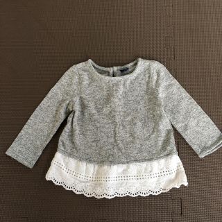 ギャップ(GAP)のGAP 裾レース付カットソー(Tシャツ/カットソー)