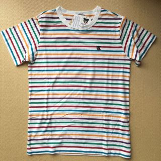 ダブルビー(DOUBLE.B)の新品タグ付☆ミキハウス☆ダブルＢ☆マルチボーダーＴシャツ(Tシャツ/カットソー)