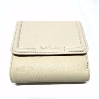 ポールスミス(Paul Smith)の新品ポールスミス Paul Smith 二つ折り財布 ボンベフラ 白(財布)