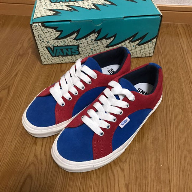 VANS(ヴァンズ)のVans Lampin red blue 赤青 メンズの靴/シューズ(スニーカー)の商品写真