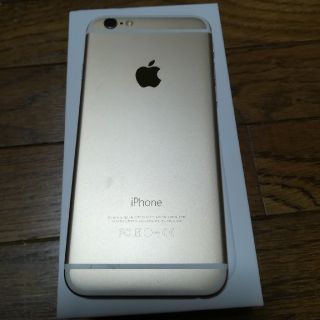 アイフォーン(iPhone)のau iphone6　16GB  美品　ゴールド(スマートフォン本体)