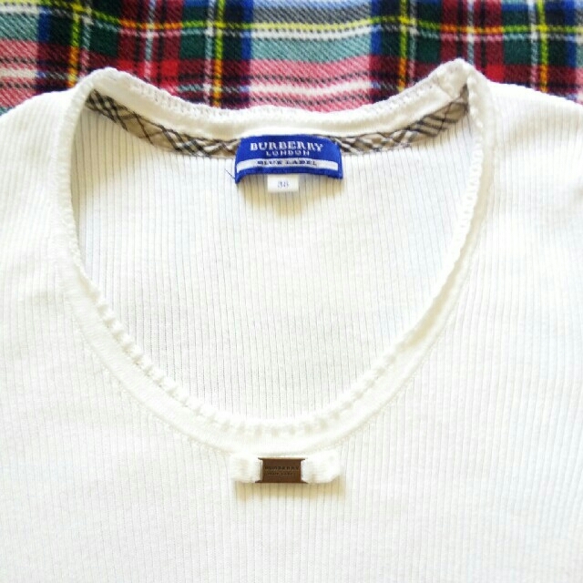 BURBERRY BLUE LABEL(バーバリーブルーレーベル)のバーバリーブルーレーベル カットソー レディースのトップス(カットソー(長袖/七分))の商品写真