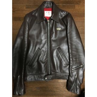 ルイスレザー(Lewis Leathers)のおれ様専用 ルイスレザーコルセア タイトフィット 34 サイクロン ライトニング(レザージャケット)