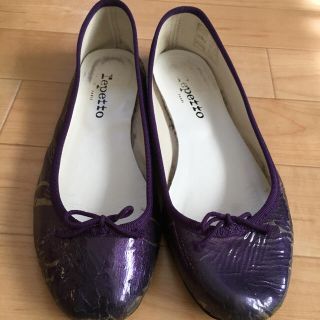 レペット(repetto)のレペット  バレエシューズ 紫 38 難あり(バレエシューズ)