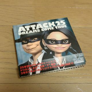 ATTACK25 初回限定盤　CD+DVD 　帯つき(ポップス/ロック(邦楽))