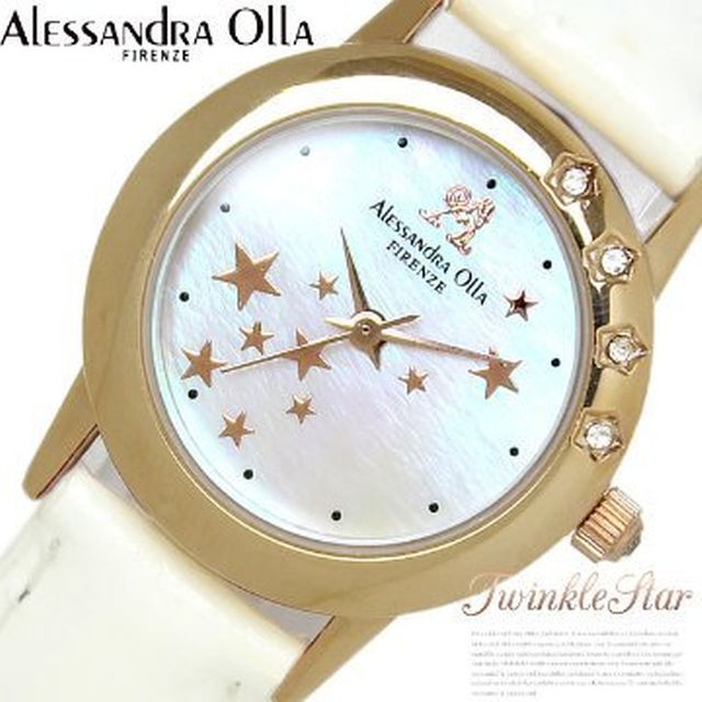 アレサンドラ・オーラ時計☆星空をテーマ！！美しい夜空に広がる星を表現☆