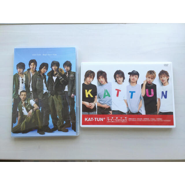 KAT-TUN(カトゥーン)のKAT-TUN DVD Real Face Film お客様は神サマー エンタメ/ホビーのDVD/ブルーレイ(ミュージック)の商品写真